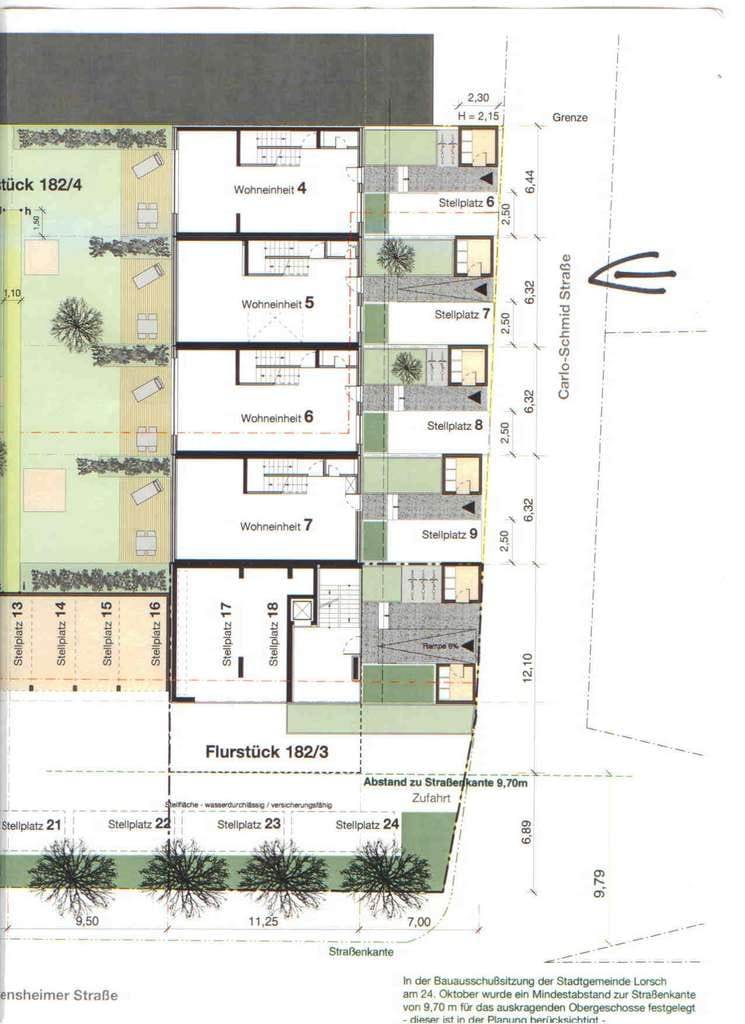 Immobilie in Lorsch - Modernes Einfamilienreihenhaus in Lorsch mit Dachterrasse - Bild 1