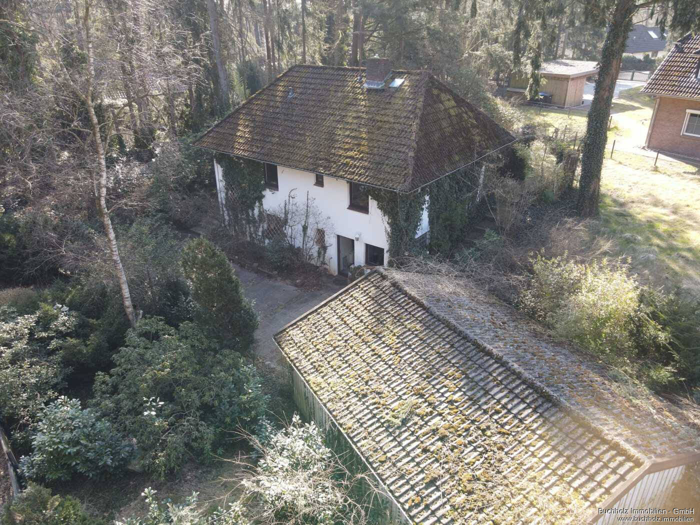 Immobilie in Bendestorf - Bendestorf, Waldrand -  Altbauhaus auf großzügigem und attraktivem Grundstück - Bild 4