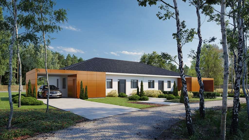 Immobilie in Hassel (Weser) - Exklusiver Doppelbungalow in Hassel - Bild 0