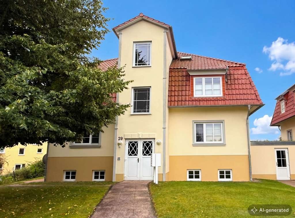 Immobilie in Göhren-Lebbin - Attraktive 2-Zimmer-Wohnung mit Südwest Balkon ideal als Ferienwohnung nutzbar - Bild 1