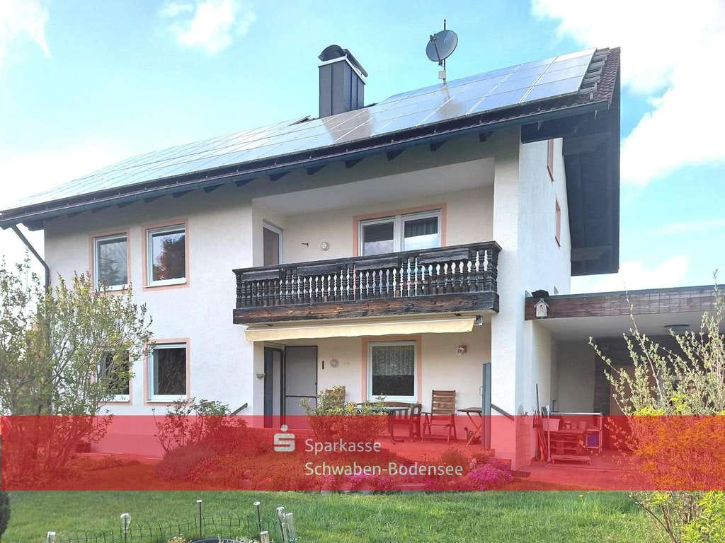 Immobilie in Wiedergeltingen - Gepflegtes Einfamilienhaus mit Gewerbe in Wiedergeltingen - Bild 0