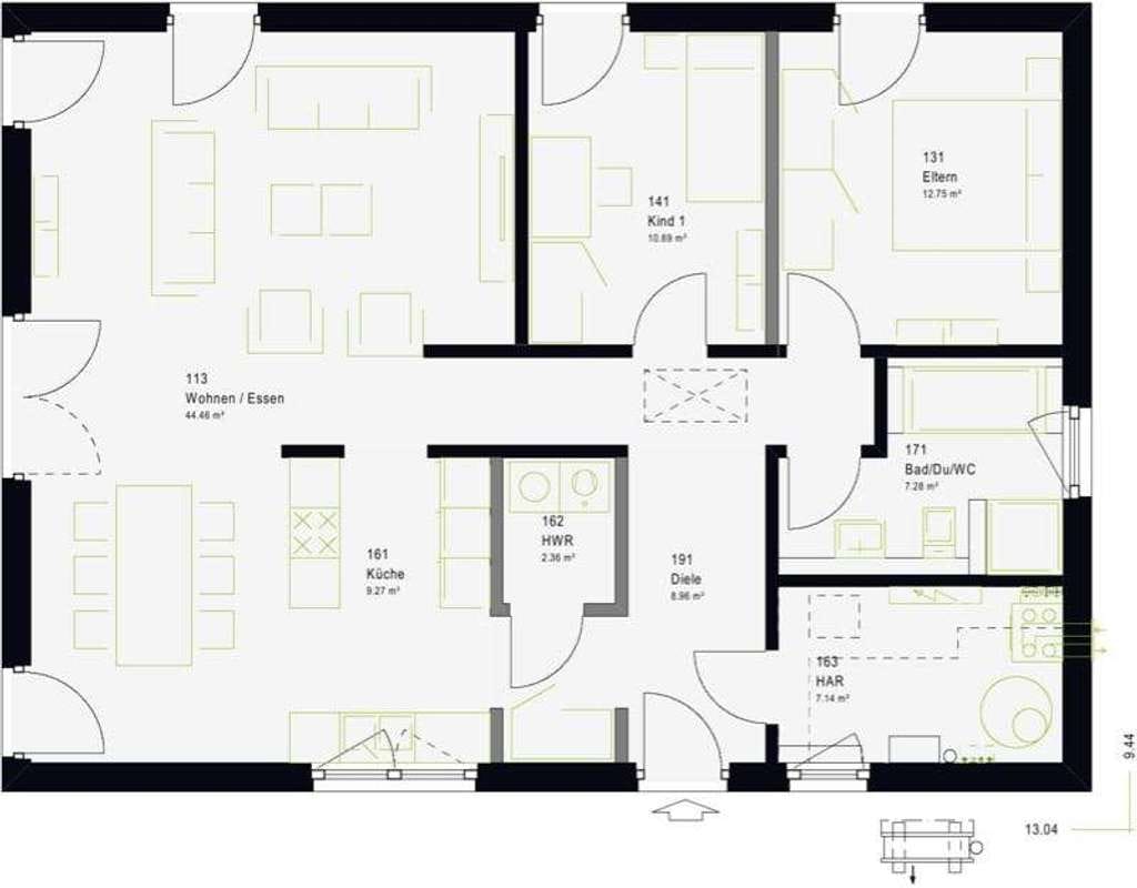 Immobilie in Buggingen - BarriereFREI für jede Lebenslage - Dein Neuer MASSA-HAUS BUNGALOW - Bild 4