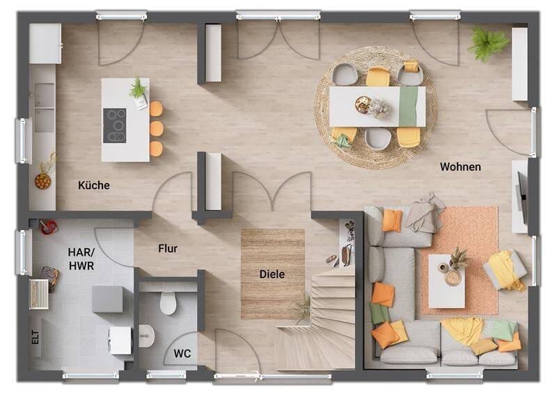 Immobilie in Laubenheim - NEU: Massivhaus "Aura" - Dein neues Zuhause mit viel Energie - nur für kurze Zeit inkl. Einbauküche - Bild 4