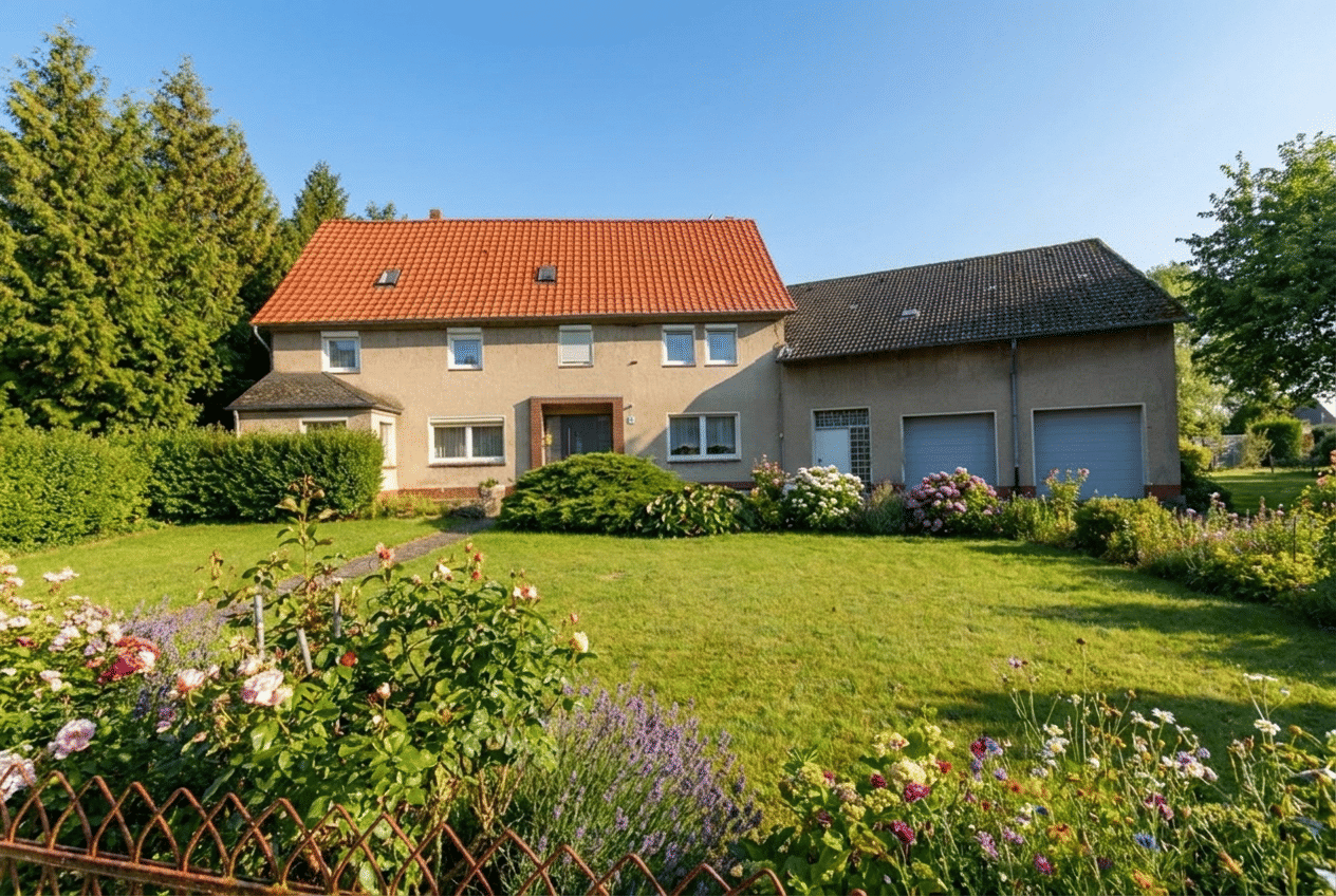 Immobilie in Sibbesse - Tierfreunde und Hobbyisten aufgepasst: Kleiner Resthof samt 3.300m² super Grundstück! - Bild 0