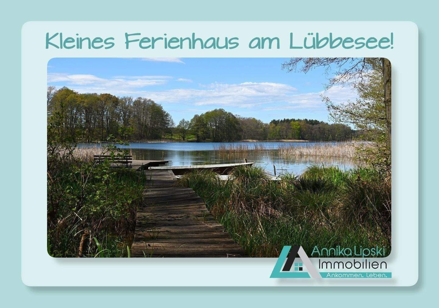 Immobilie in Milmersdorf - Uckermark - Kleines Ferienhaus am Lübbesee! - Bild 0