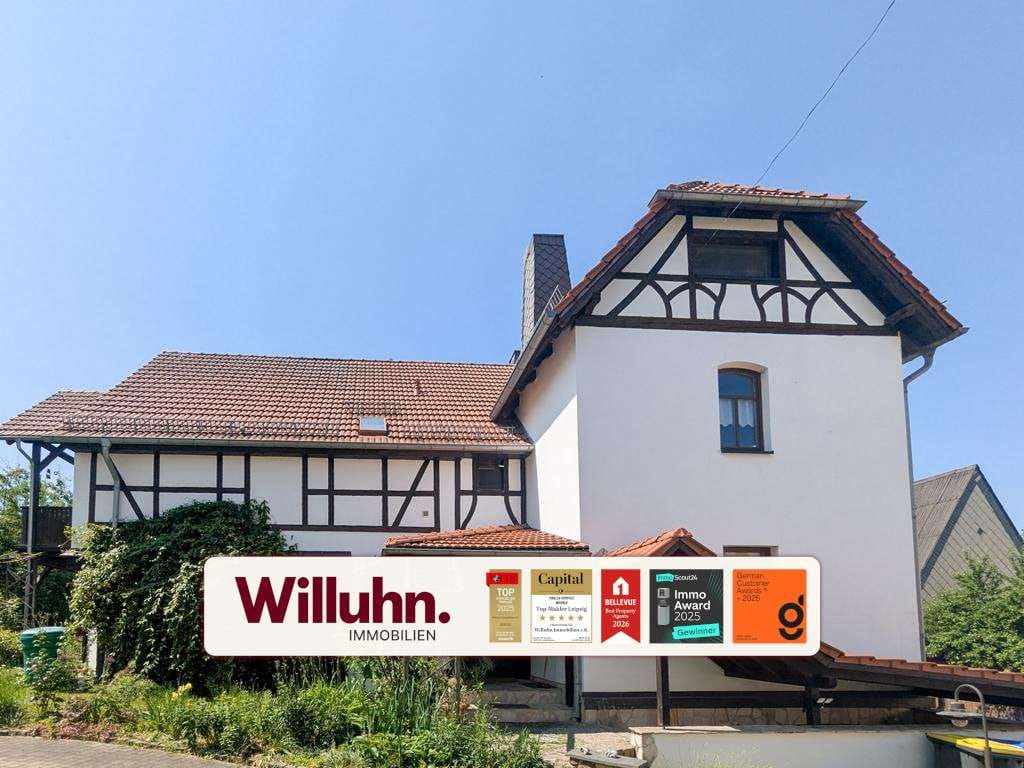 Immobilie in Geithain - Viele Nutzungsmöglichkeiten! | Wohnen, Arbeiten und Vermieten | Ruhige Lage mit S-Bahn-Anschluss! - Bild 0