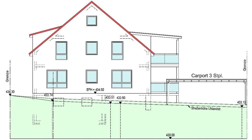 Immobilie in Nehren - Etagenwohnung in Nehren - Bild 1