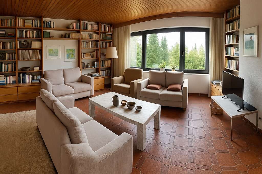 Immobilie in Ronneburg - Traumhaftes Einfamilienhaus mit Einliegerwohnung, sonniger Terrasse und TraumAussicht - Bild 2