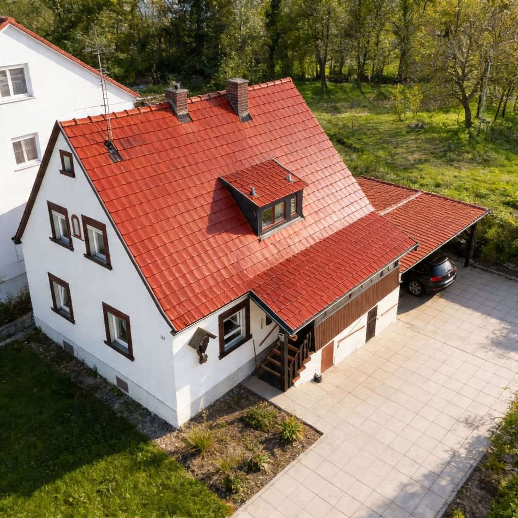 Immobilie in Poppenhausen - Renovierungsbedürftiges Wohnhaus mit Potenzial und einem wunderschönem Garten - Bild 0