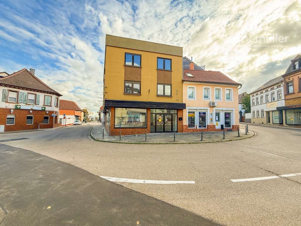 Immobilie in Grünstadt - Gewerbe & Wohnen clever kombiniert – Vielseitige Immobilie in erstklassiger Geschäftslage Grünstadt - Bild 1