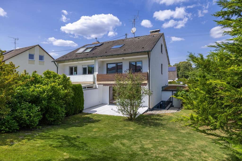 Immobilie in Diedorf - BY LYST & LIV: Doppelhaushälfte mit Gartenidylle in Biburg - Bild 0