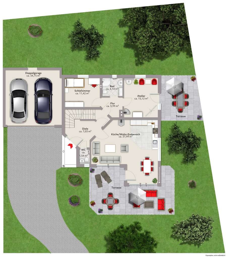 Immobilie in Sankt Wolfgang - Zukunftsinvestition - Einfamilienhaus mit Einliegerwohnung - Bild 2