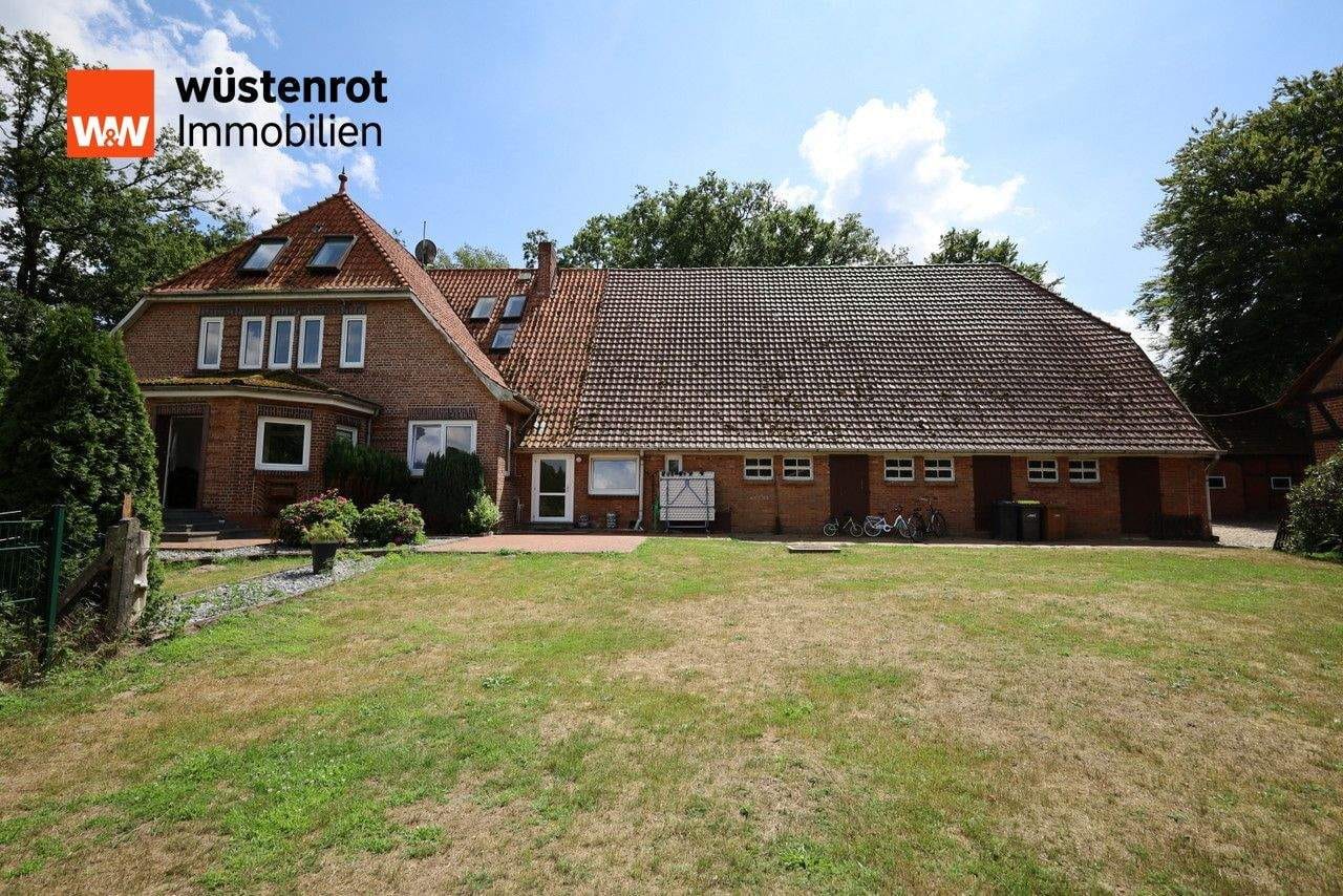 Immobilie in Sulingen - Großer Resthof mit ehemaligen Stallungen, Nebengebäude und Wiese in Groß Lessen zu verkaufen - Bild 3
