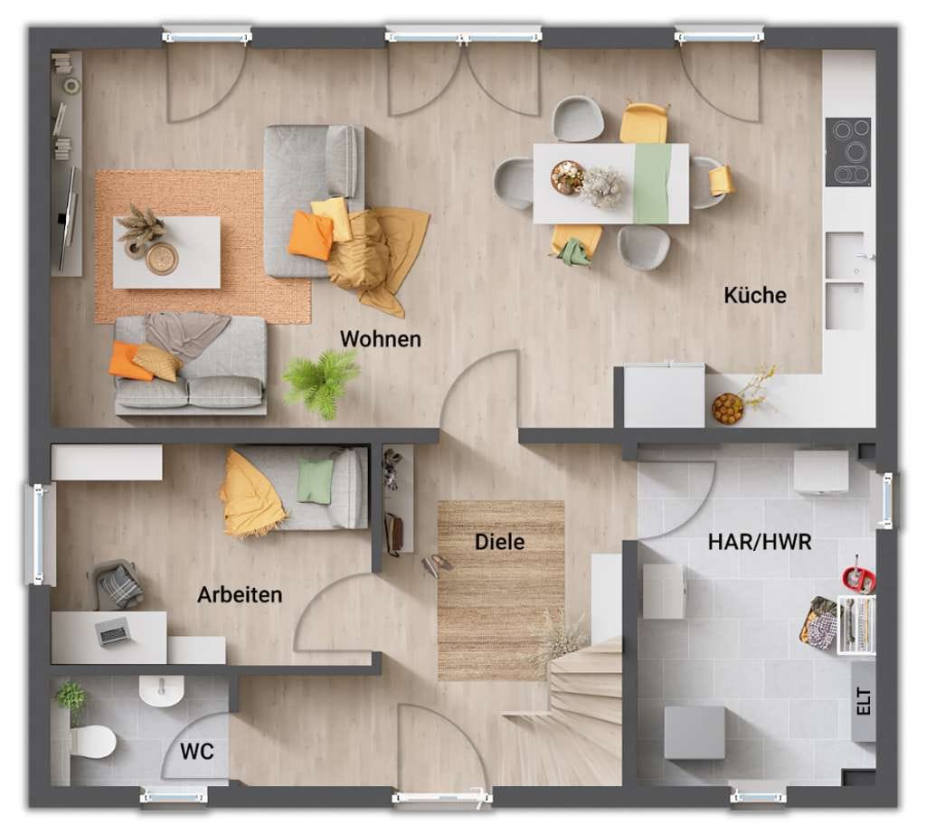 Immobilie in Großrudestedt - Das variable Haus mit Wohlfühlgarantie in Großrudestedt OT Kranichborn - Bild 4