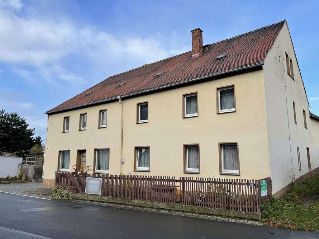 Immobilie in Großweitzschen - Großes Einfamilienhaus mit ehemaliger Gewerbeeinheit in Mockritz  - Bild 0
