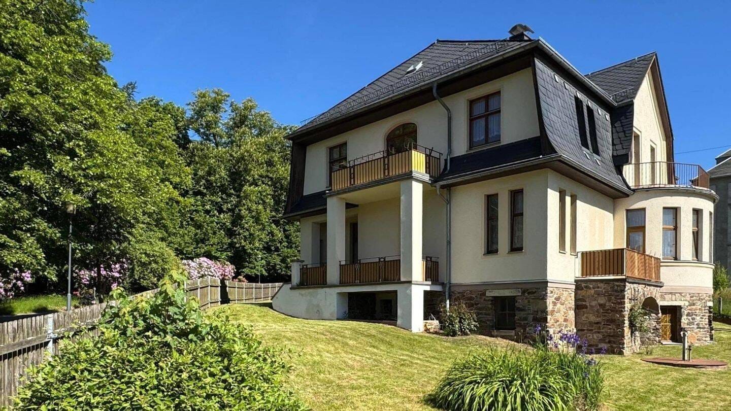 Immobilie in Augustusburg - Historische Villa voller Möglichkeiten - Bild 1