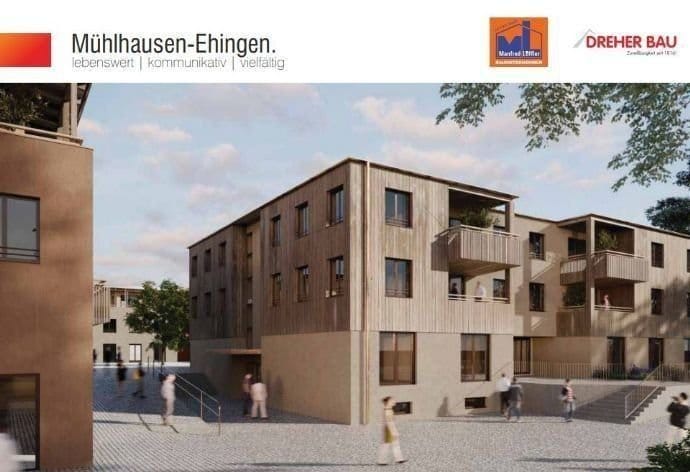 Immobilie in Mühlhausen-Ehingen - Mühlhausen-Ehingen - 4,5-Zimmer-Wohnung - LEBENSWERT | KOMMUNIKATIV | VIELFÄLTIG - Bild 1