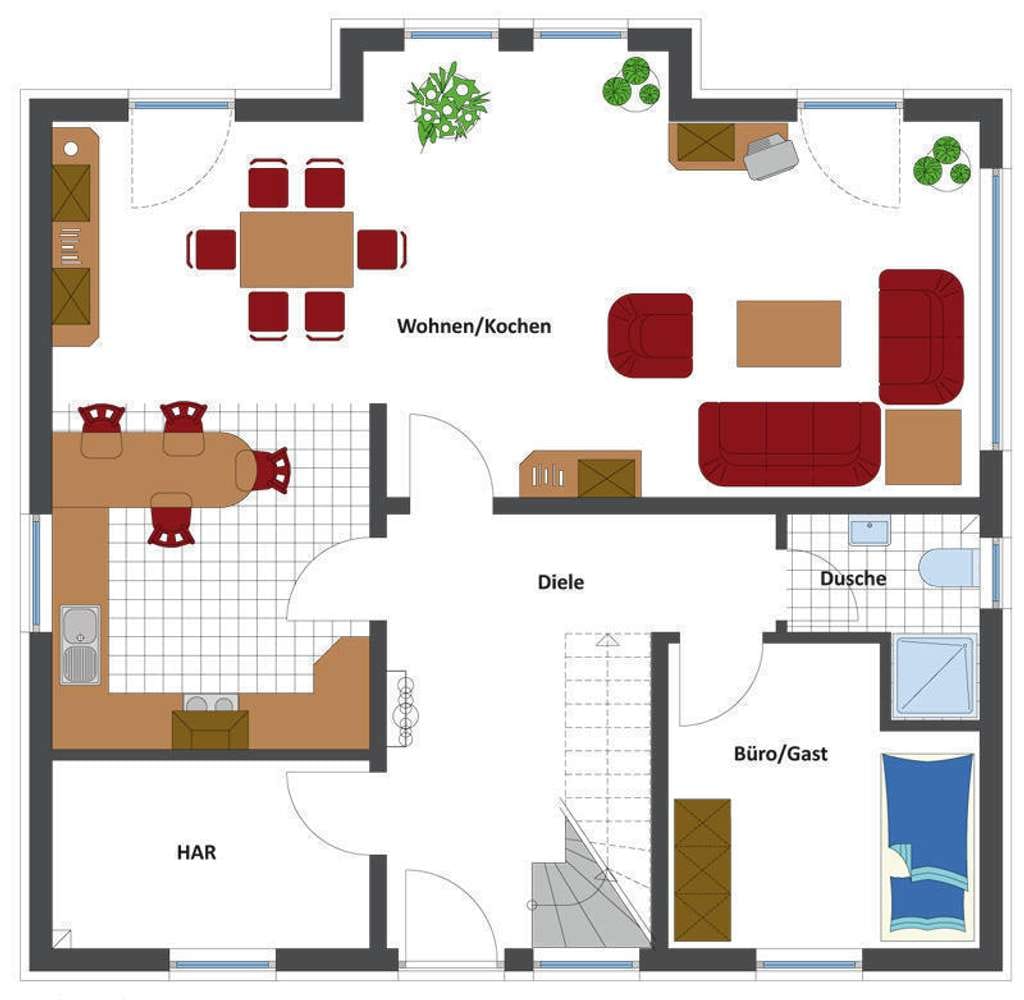 Immobilie in Adelebsen - NEUBAU MASSIV GEBAUT!!! Einfamilienhaus Cremlingen mit vielen EXTRAS und Grundstück - Neubaugebiet - Bild 1