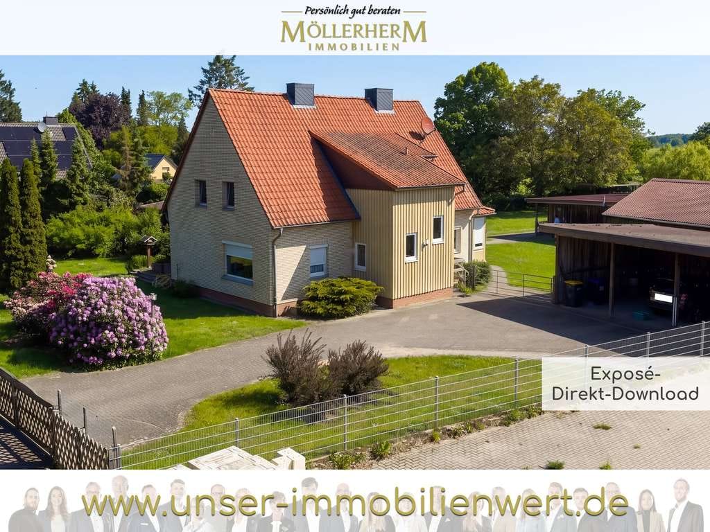 Immobilie in Wriedel - Traumhafte kleine private Reitanlage in der Lüneburger Heide - Bild 0