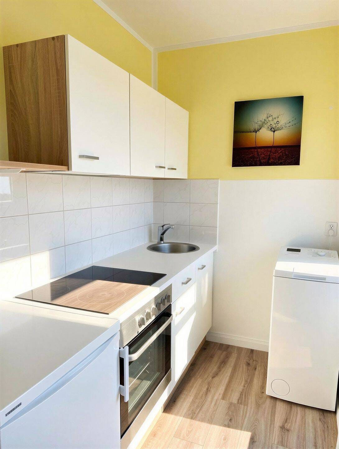 Immobilie in Fuldabrück - "Traumhafter Fernblick inklusive - freie 2-ZKB-Eigentumswohnung mit Balkon in Fuldabrück OT" - Bild 4