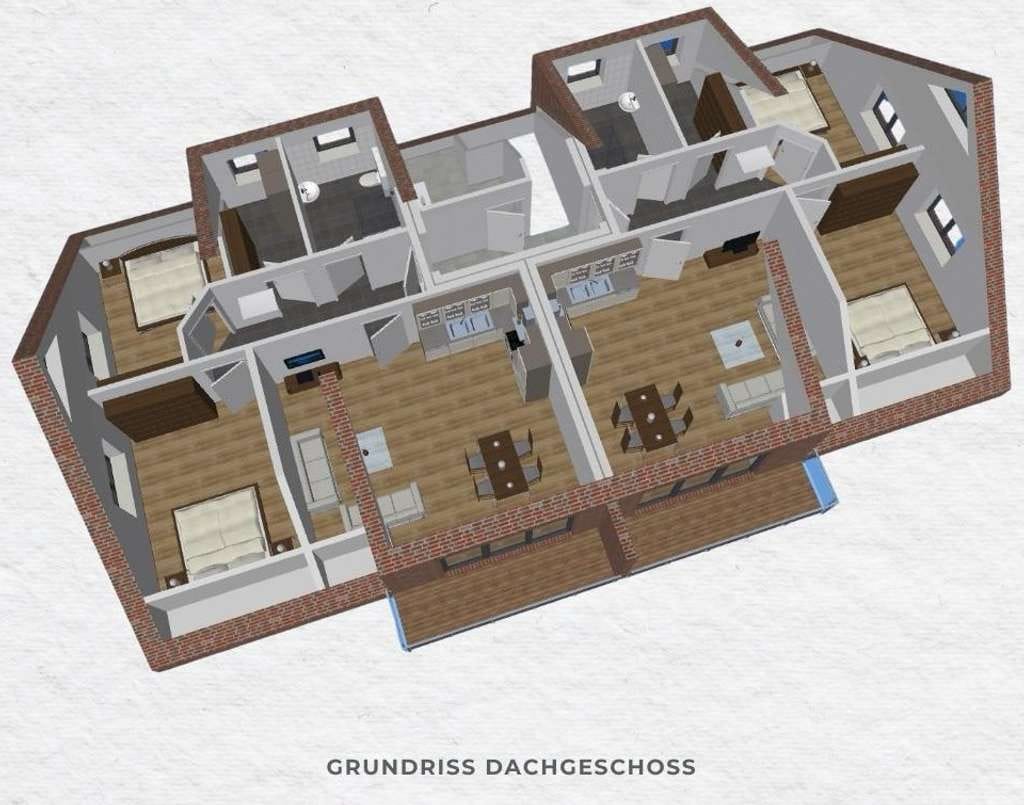 Immobilie in Berumbur - Energieeffiziente Neubau-Wohnung mit Balkon und PKW-Stellplatz - Bild 4