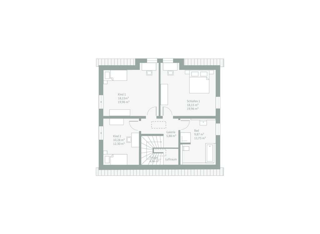 Immobilie in Niedernwöhren - DeinSteinHaus 151S - Bild 3