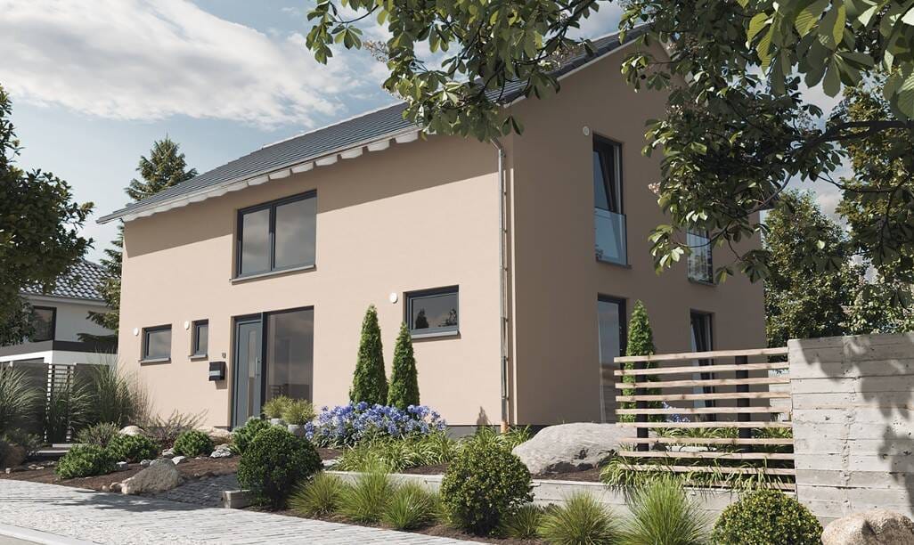 Immobilie in Ebelsbach - EINFAMILIENHAUS ALS LANDHAUS mit familienfreundlichem Grundstück und schon alles dabei. Massiv gebaut. 158 m². Individuelle Planung. - Bild 0
