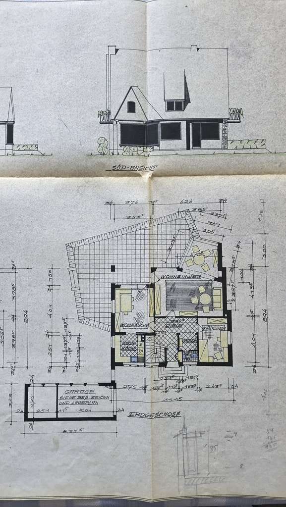 Immobilie in Ochtrup - Stilechtes Architektenhaus der 60er Jahre in absoluter Top Lage mit großem Garten in Südlage - Bild 3