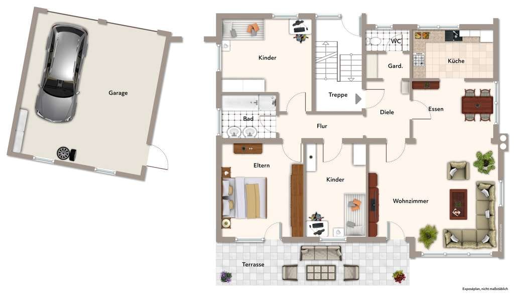 Immobilie in Aspach - Charmante 4-Zimmer-Wohnung in toller Lage von Aspach-Rietenau! - Bild 2