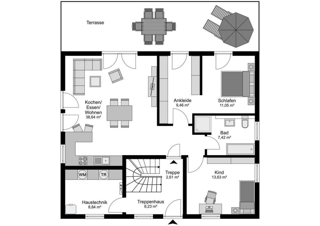 Immobilie in Haiming - Zweifamilienhaus in traumhafter Nähe zu Altötting und Burghausen!! - Bild 1