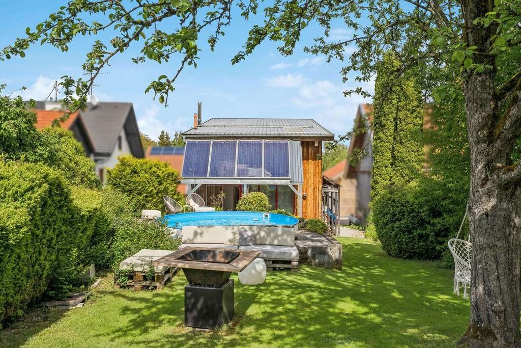 Immobilie in Fuchstal - Urlaub zuhause: Einzigartiges Wohnhaus mit traumhaftem Garten in Leeder - Bild 4