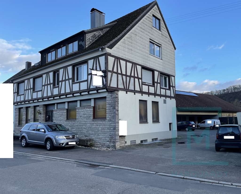 Immobilie in Krautheim - 2 Häuser=1 Preis und ein riesiges Grundstück an der Jagst in Klepsau (Großes Ausbaupotential) - Bild 1