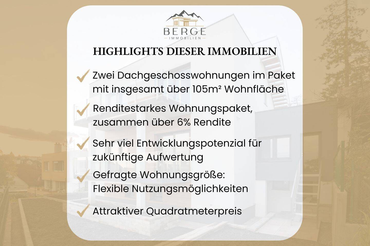 Immobilie in Fuldatal - Wohnungspaket bestehend aus 2 Wohnungen mit einer Rendite von über 6% - Bild 1