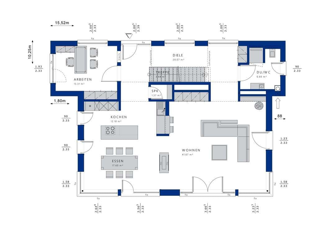 Immobilie in Borstel-Hohenraden - Architektur auf dem nächsten Level: Individueller Pultdach-Neubau. - Bild 4