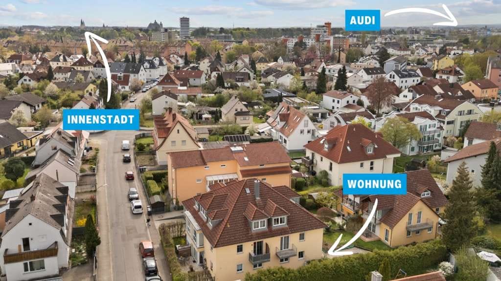 Immobilie in Ingolstadt - Kompakte 2-Zimmer-Wohnung mit EBK und zwei TG-Stellplätzen - Bild 1