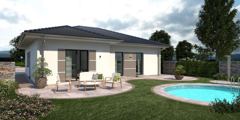 Immobilie in Röttingen - Individueller Bungalow in Röttingen - Flexibles Traumhaus mit hoher Energieeffizienz - Bild 0