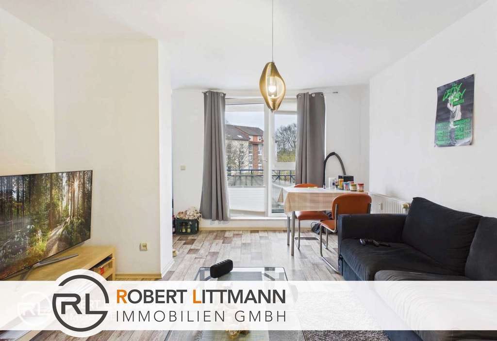 Immobilie in Oldenburg - Kapitalanlage in gefragter Lage von Oldenburg - Gepflegte 2-Zimmer-Wohnung mit Stellplatz - Bild 0