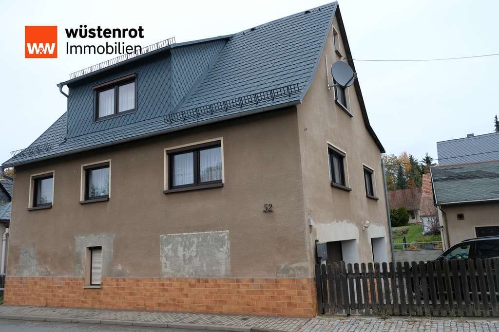 Immobilie in Mülsen - Charmantes Einfamilienhaus mit Nebengebäude im Herzen von Sankt Niclas - Bild 0