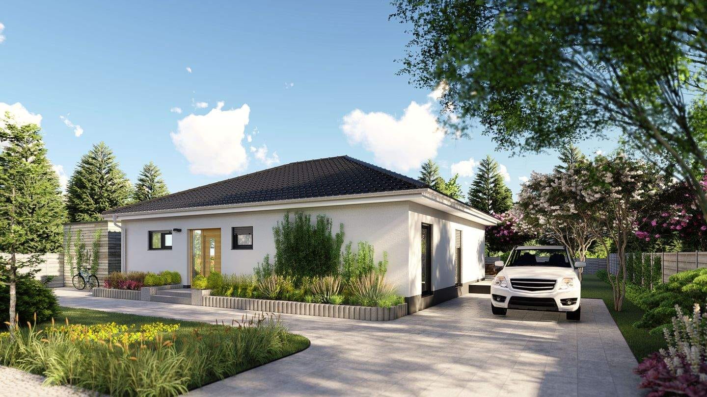 Immobilie in Moosthenning - Ein Ort zum Ankommen – Bungalow „Nizza“ inkl. Grundstück in Moosthenning - Bild 0