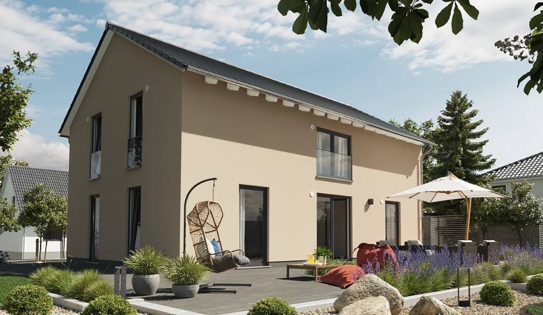 Immobilie in Eckersdorf - MODERNES LANDHAUS mit familienfreundlichem Grundstück und schon alles dabei. Massiv gebaut. 158 m². Individuelle Planung. - Bild 1