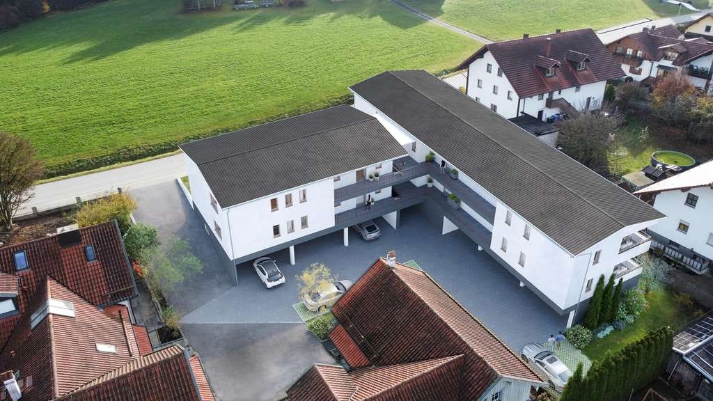Immobilie in Auerbach - Neubau MFH nähe Hengersberg , KFW 55 Standard, KFW Darlehen verfügbar - Bild 2