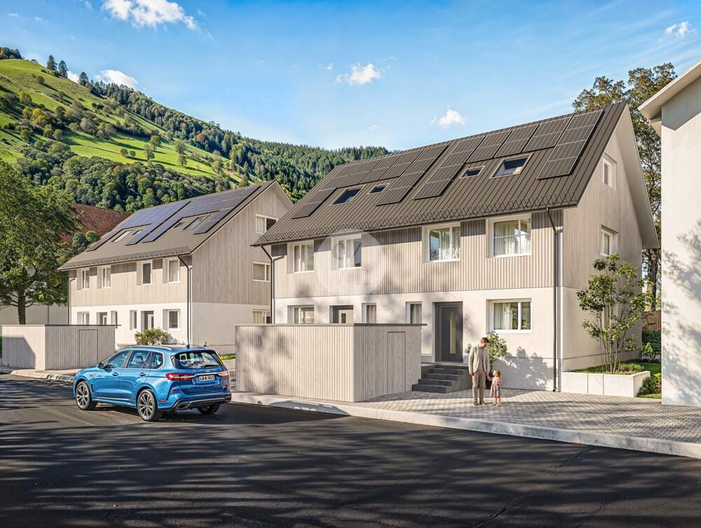 Immobilie in Münstertal/Schwarzwald - Doppelhaushälfte in Münstertal/Schwarzwald (Untermünstertal) - Bild 1