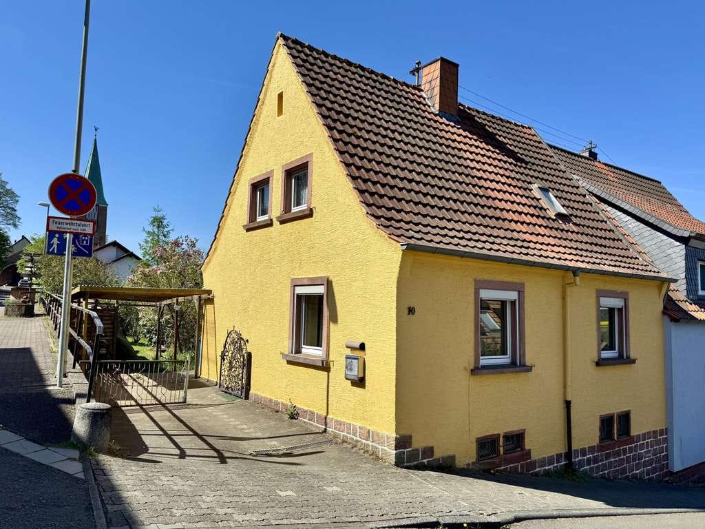 Immobilie in Schopp - Schopp - Kleines Einfamilienhaus mit schönem Garten und Carport - Bild 0