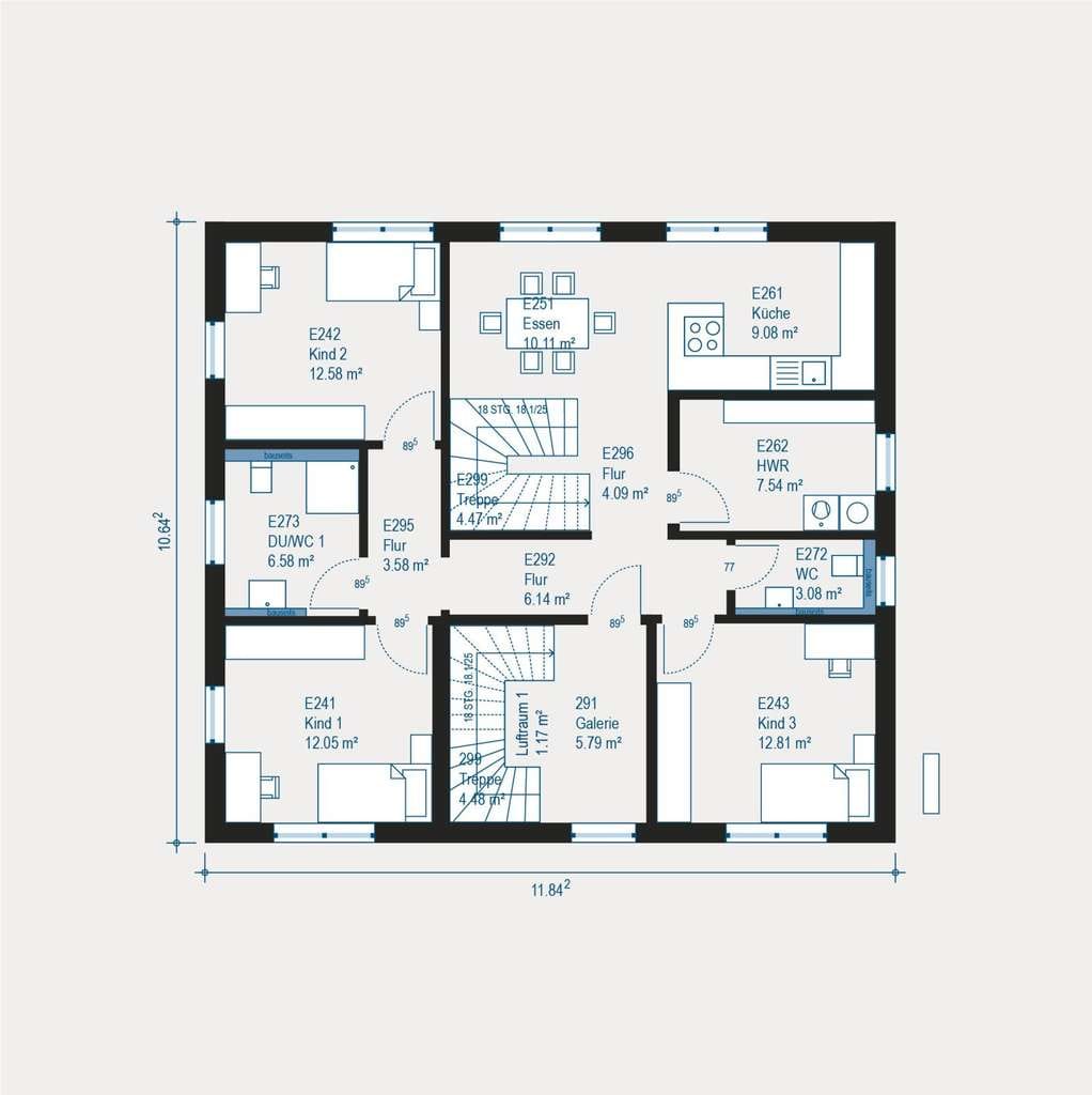 Immobilie in Karlsbad - Individuelles Mehrfamilienhaus in Karlsbad - Flexibilität und Komfort auf 196 m² Wohnfläche - Bild 1