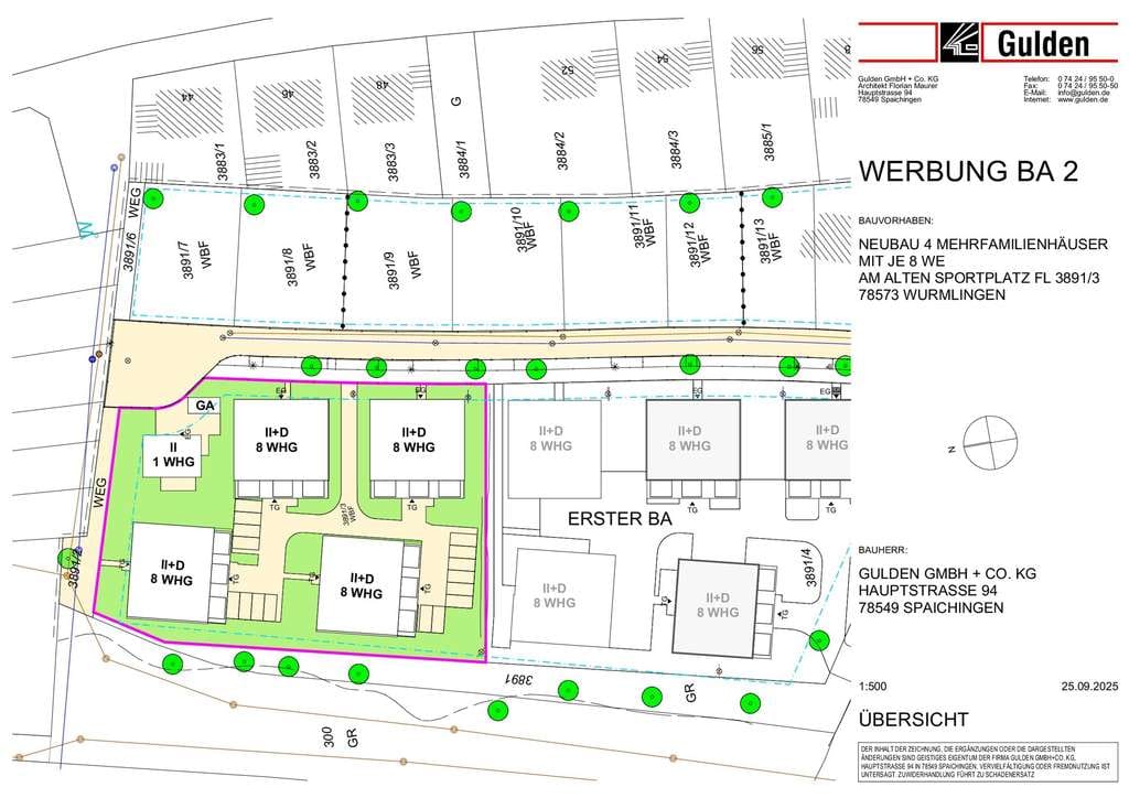 Immobilie in Wurmlingen - Moderne GULDEN - Neubauwohnungen – Zentral, Hochwertig, Perfekt Geplant - Bild 4
