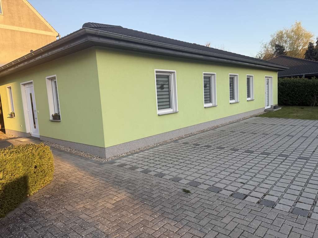Immobilie in Guben - Modernes Wohn- und Geschäftshaus (BJ 2018) - Wohnen & Arbeiten perfekt kombiniert/ 2 Häuser auf eine - Bild 0