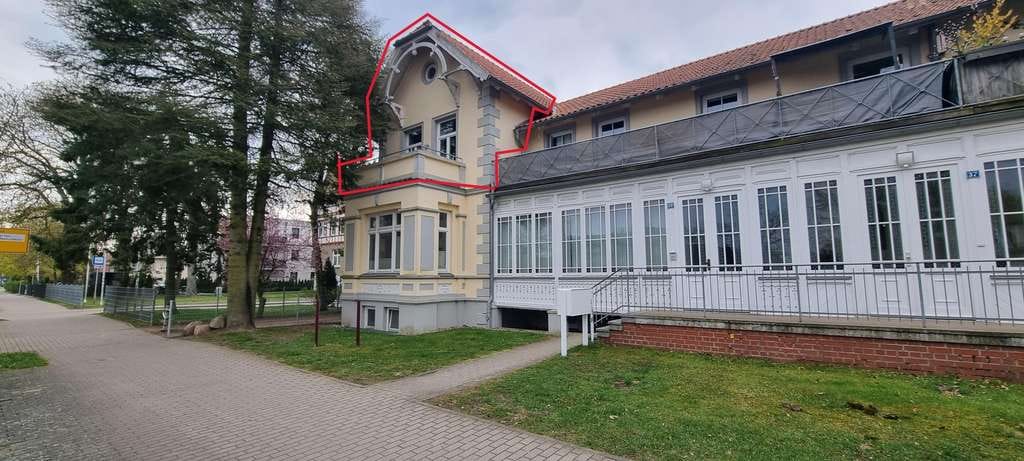 Immobilie in Ribnitz-Damgarten - Provisionsfreie 50 m² Maisonettewohnung im Zentrum von Ribnitz - Bild 1