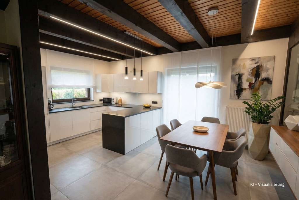 Immobilie in Hennef (Sieg) - Hennef-Bröl: Familienhaus mit Südterrasse, Doppelgarage und großem Grundstück - Bild 4