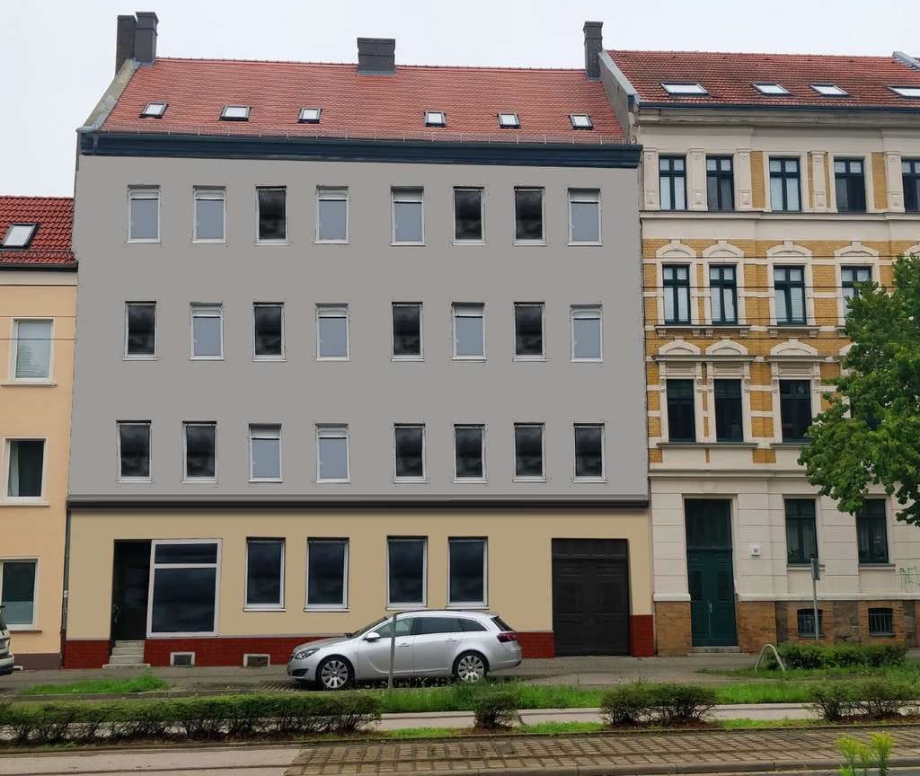 Immobilie in Leipzig - PROJEKTENTWICKLER+ INVESTOREN AUFGEPASST :  TEILSANIERTES MFH ZUR FERTIGSTELLUNG ZU VERKAUFEN - Bild 0