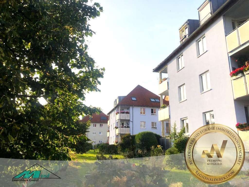 Immobilie in Schkeuditz - 2-Zimmer Etagen Wohnung inkl. Balkon und Tiefgarage zu verkaufen - Bild 0